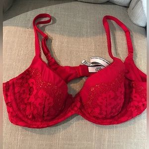 Red Victoria’s Secret bra 34 B